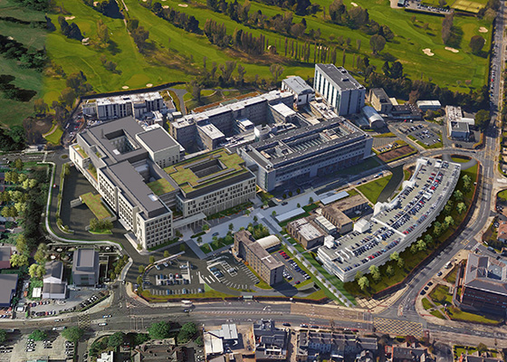 National Maternity Hospital at St. Vincent’s University Hospital Aerial View