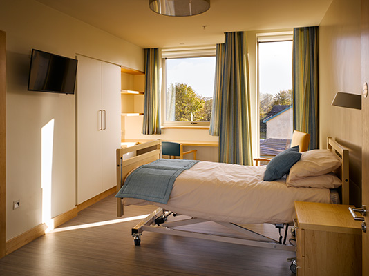 Single bedroom the nursing home