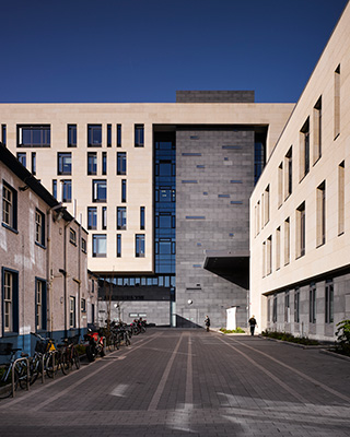 Exterior view of building MISA - Mercers Institute for Successful Aging
