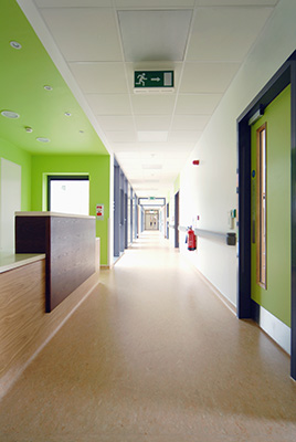 St Mary's Community Nursing Unit interior hall