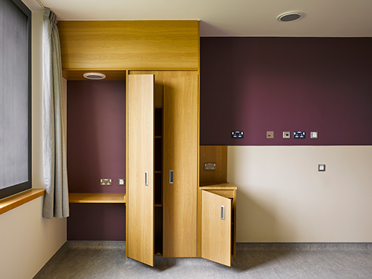 Bedroom in Killarney Mental Health Residential Unit