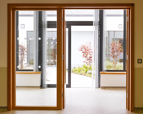 Internal doors in Bedroom in Killarney Residential Unit