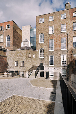 O'Connell Mahon Architects in Conservation Architecture at 64 Eccles Street Dublin 1 Mater Private Clinic