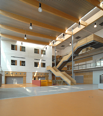 Midland Regional Hospital Entrance, Healthcare Architecture