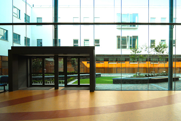 Midland Regional Hospital Interior, Healthcare Architecture