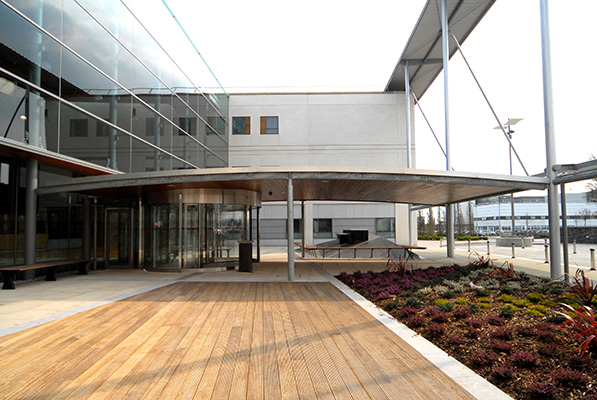 Midland Regional Hospital exterior, Healthcare Architecture