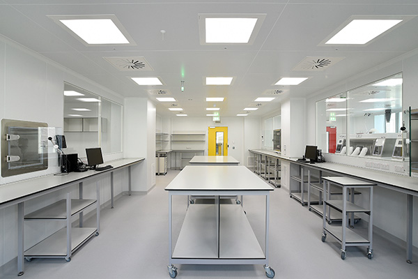 Interior view of the Pharmacys processing area designed by OCMA healthcare architecture